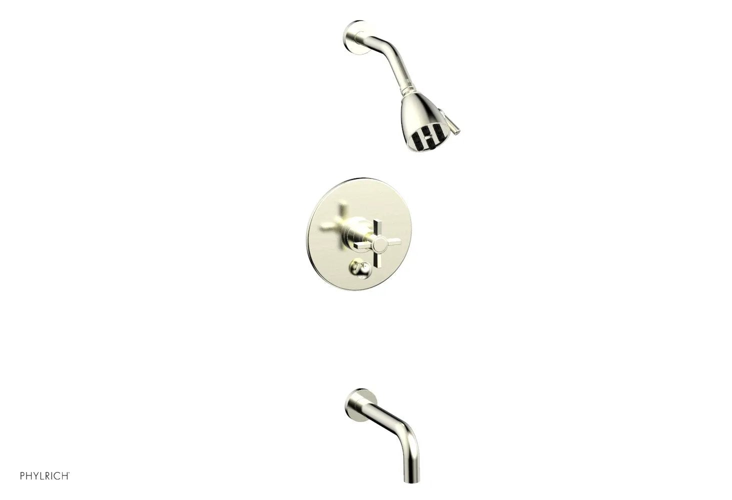 Phylrich BASIC Pressure Balance Tub and Shower Set - 7 1/2" Spout by Phylrich