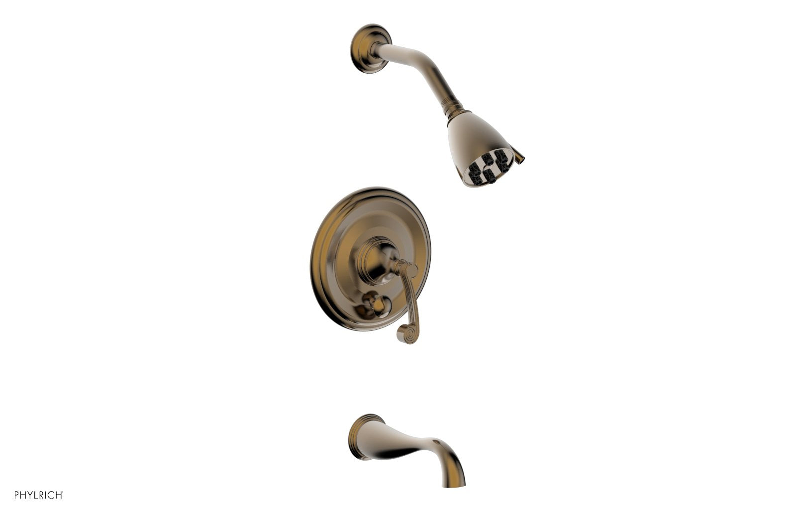 Phylrich 3RING Pressure Balance Tub and Shower Set