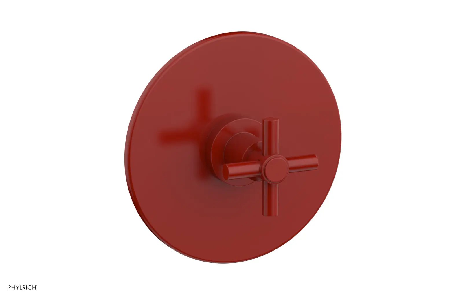 Phylrich BASIC Pressure Balance Shower Set Trim Only - Tubular Cross Handle by Phylrich