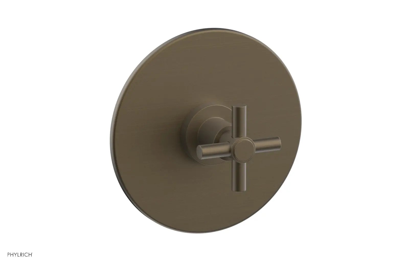 Phylrich BASIC Pressure Balance Shower Set Trim Only - Tubular Cross Handle by Phylrich