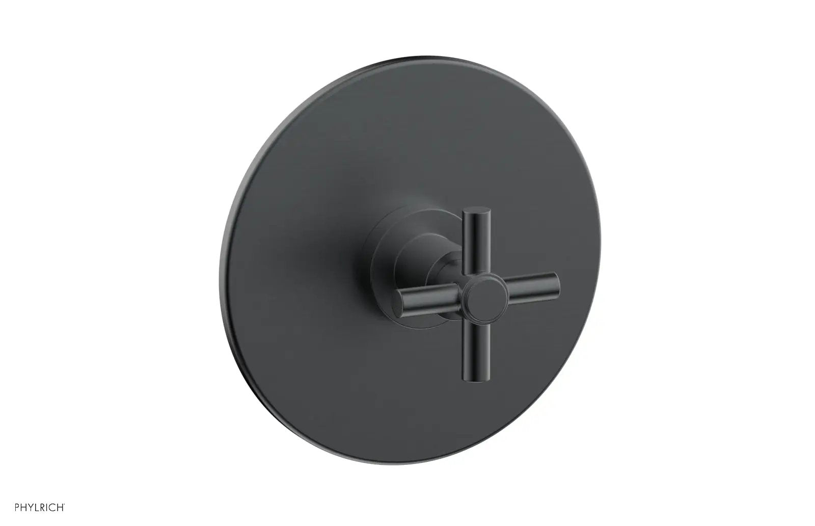 Phylrich BASIC Pressure Balance Shower Set Trim Only - Tubular Cross Handle by Phylrich