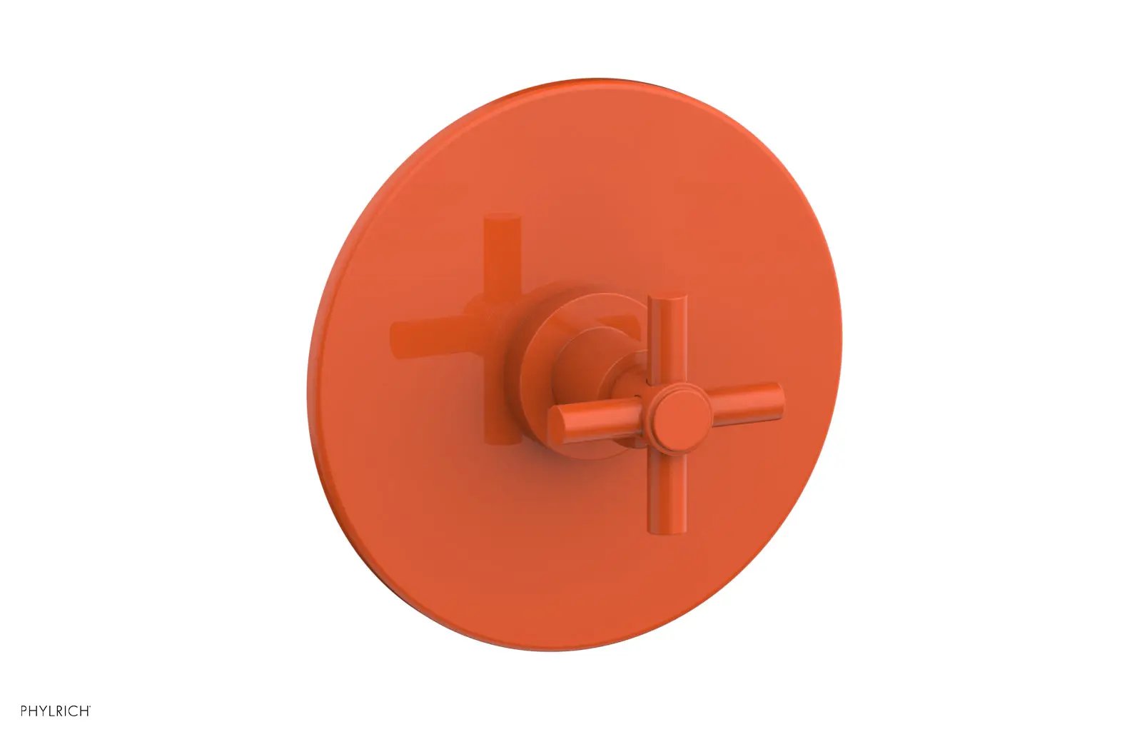 Phylrich BASIC Pressure Balance Shower Set Trim Only - Tubular Cross Handle by Phylrich