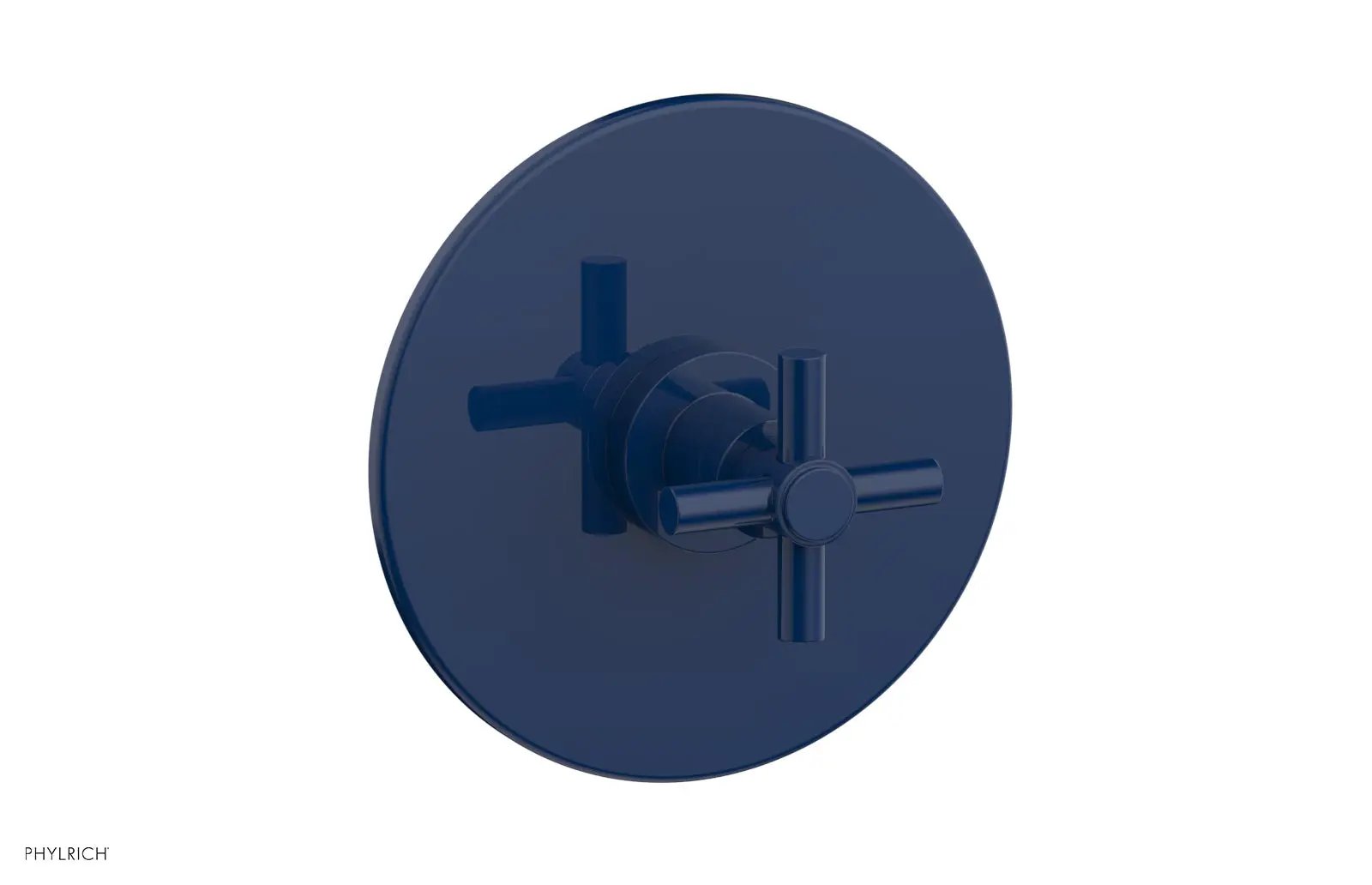 Phylrich BASIC Pressure Balance Shower Set Trim Only - Tubular Cross Handle by Phylrich