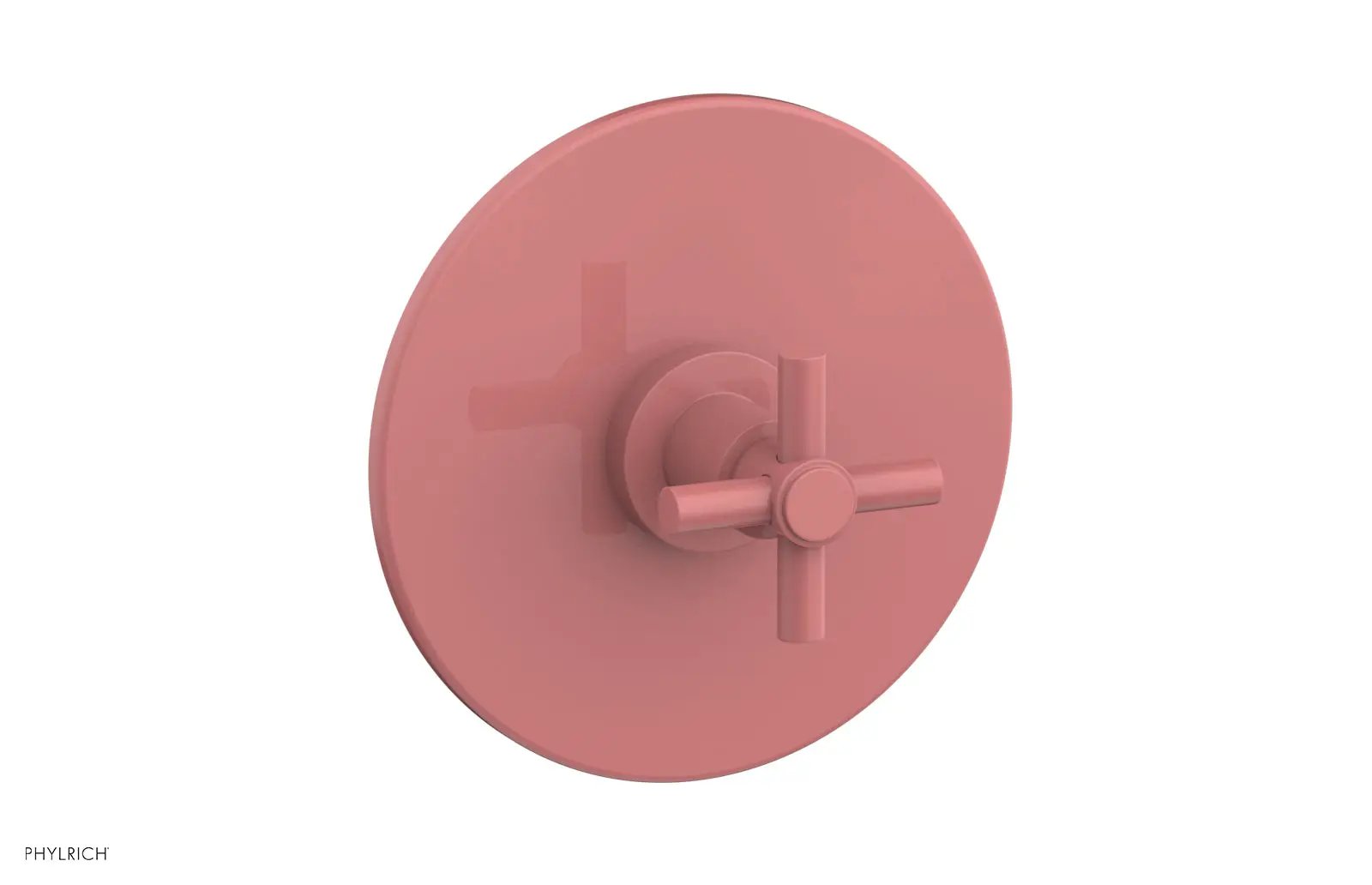 Phylrich BASIC Pressure Balance Shower Set Trim Only - Tubular Cross Handle by Phylrich