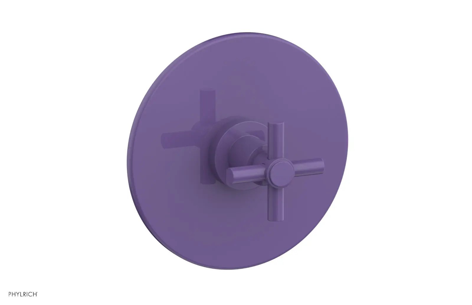 Phylrich BASIC Pressure Balance Shower Set Trim Only - Tubular Cross Handle by Phylrich