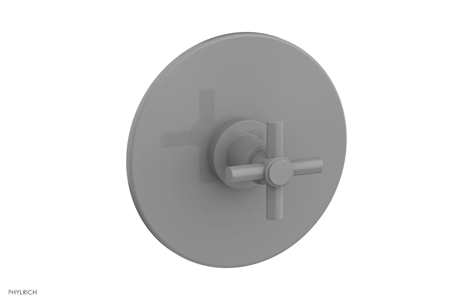 Phylrich BASIC Pressure Balance Shower Set Trim Only - Tubular Cross Handle by Phylrich