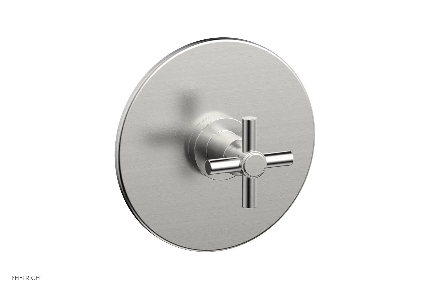 Phylrich BASIC Pressure Balance Shower Set Trim Only - Tubular Cross Handle by Phylrich