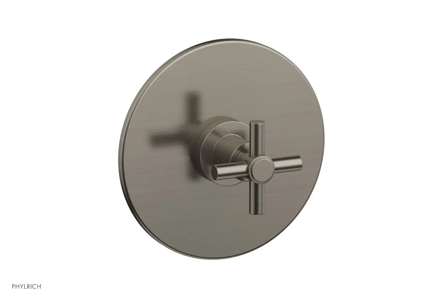 Phylrich BASIC Pressure Balance Shower Set Trim Only - Tubular Cross Handle by Phylrich