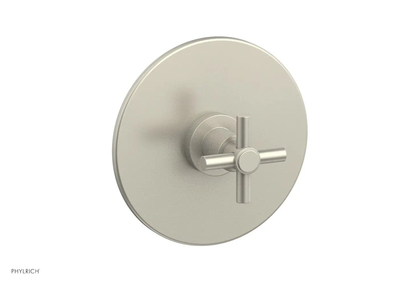 Phylrich BASIC Pressure Balance Shower Set Trim Only - Tubular Cross Handle by Phylrich