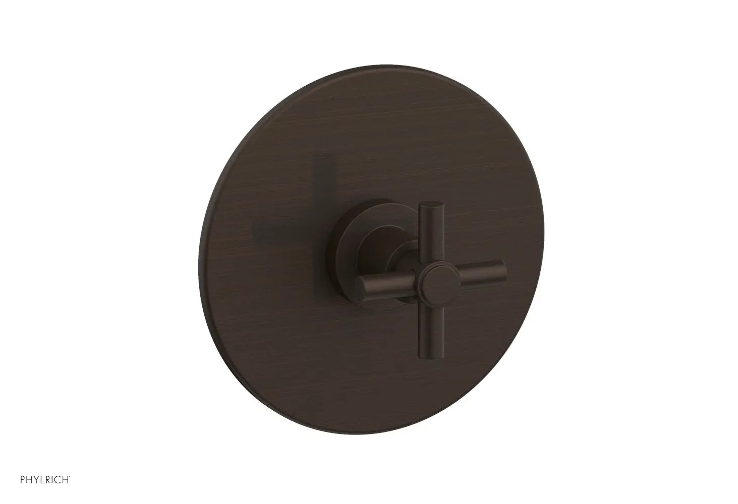 Phylrich BASIC Pressure Balance Shower Set Trim Only - Tubular Cross Handle by Phylrich