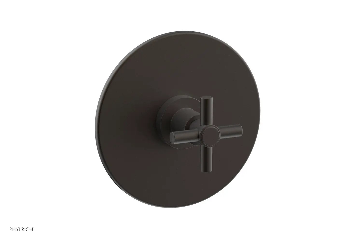 Phylrich BASIC Pressure Balance Shower Set Trim Only - Tubular Cross Handle by Phylrich