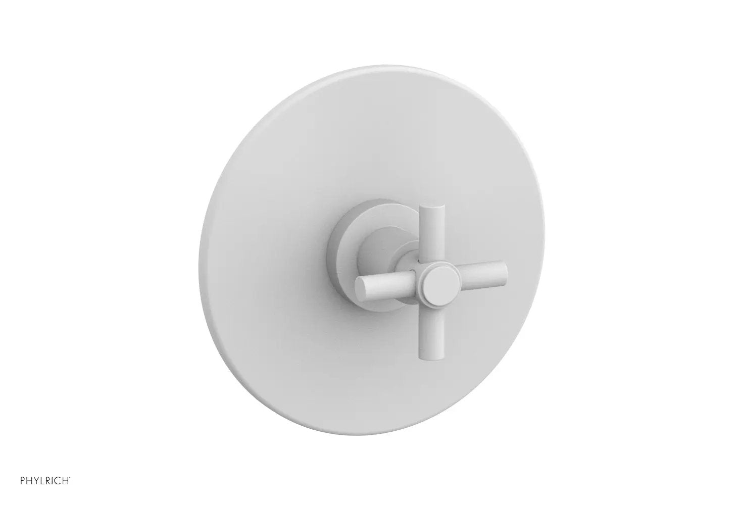Phylrich BASIC Pressure Balance Shower Set Trim Only - Tubular Cross Handle by Phylrich