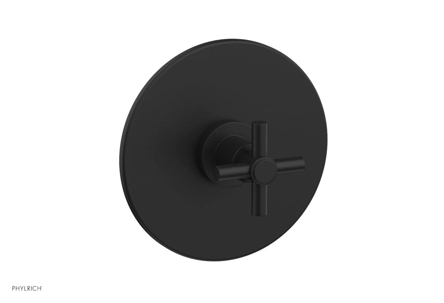 Phylrich BASIC Pressure Balance Shower Set Trim Only - Tubular Cross Handle by Phylrich