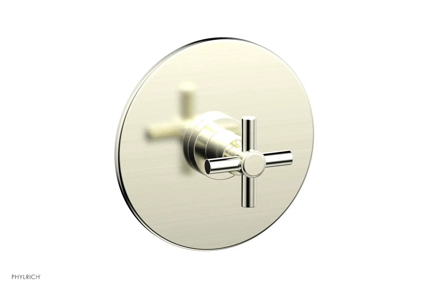 Phylrich BASIC Pressure Balance Shower Set Trim Only - Tubular Cross Handle by Phylrich