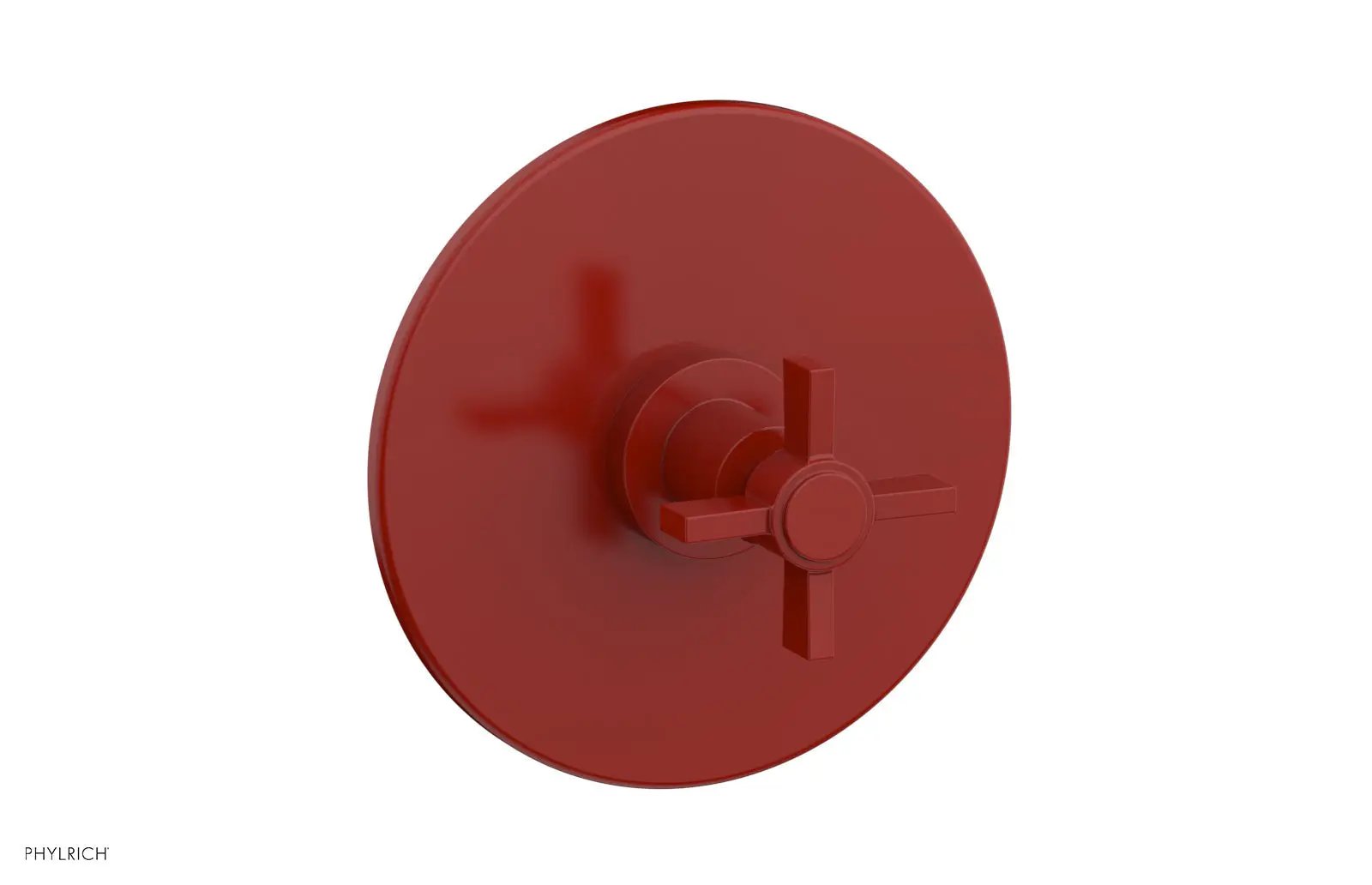 Phylrich BASIC Pressure Balance Shower Set Trim Only - Blade Cross Handle by Phylrich