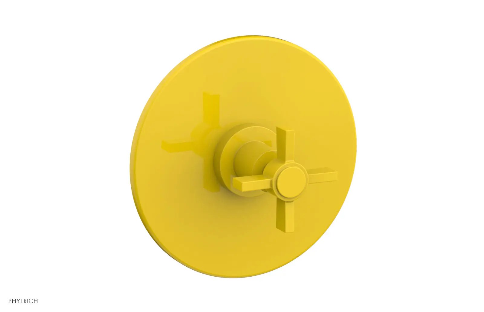 Phylrich BASIC Pressure Balance Shower Set Trim Only - Blade Cross Handle by Phylrich