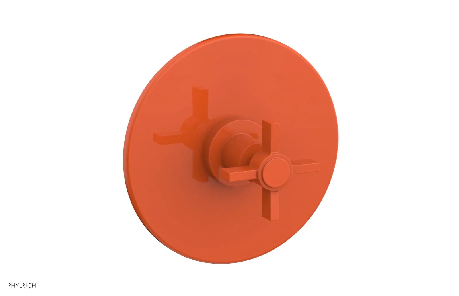 Phylrich BASIC Pressure Balance Shower Set Trim Only - Blade Cross Handle by Phylrich