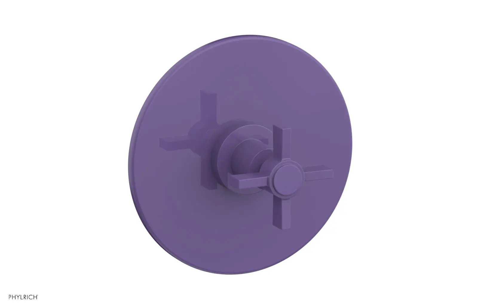 Phylrich BASIC Pressure Balance Shower Set Trim Only - Blade Cross Handle by Phylrich