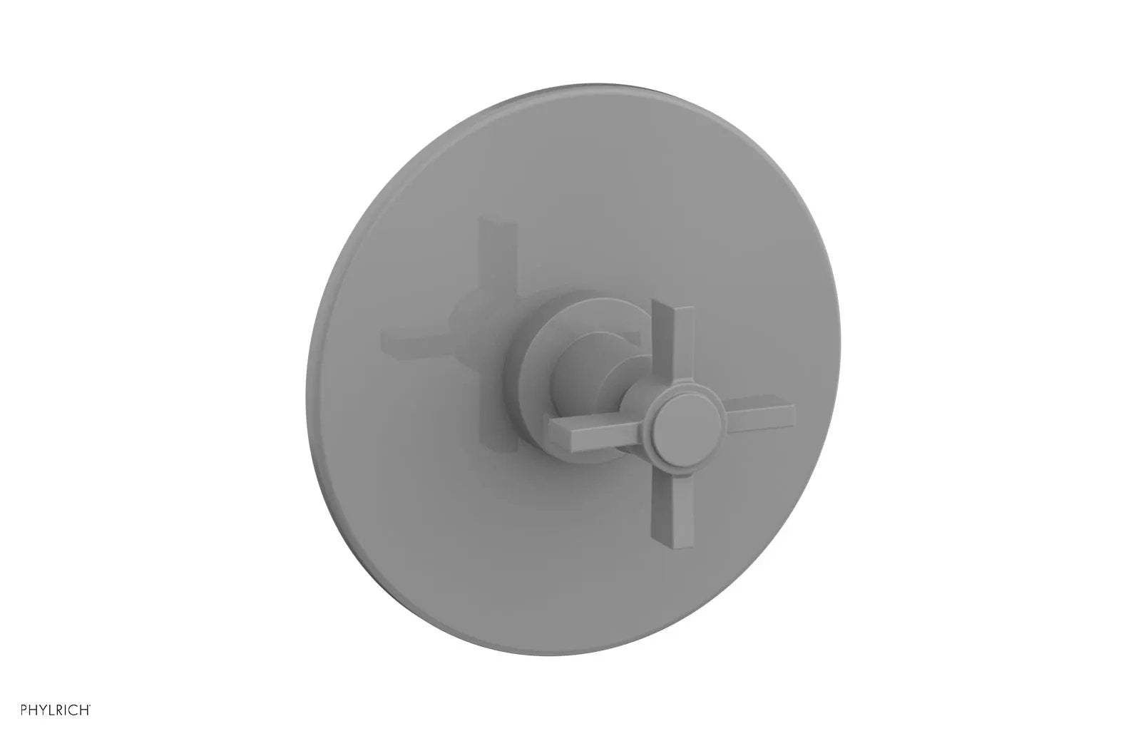 Phylrich BASIC Pressure Balance Shower Set Trim Only - Blade Cross Handle by Phylrich