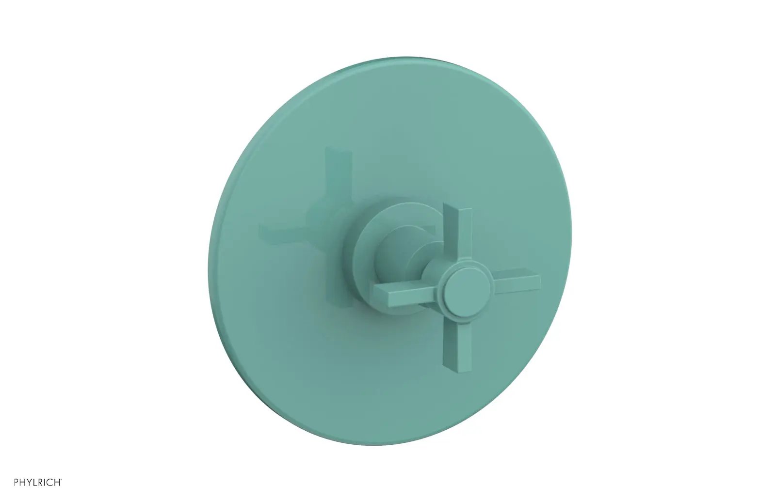Phylrich BASIC Pressure Balance Shower Set Trim Only - Blade Cross Handle by Phylrich