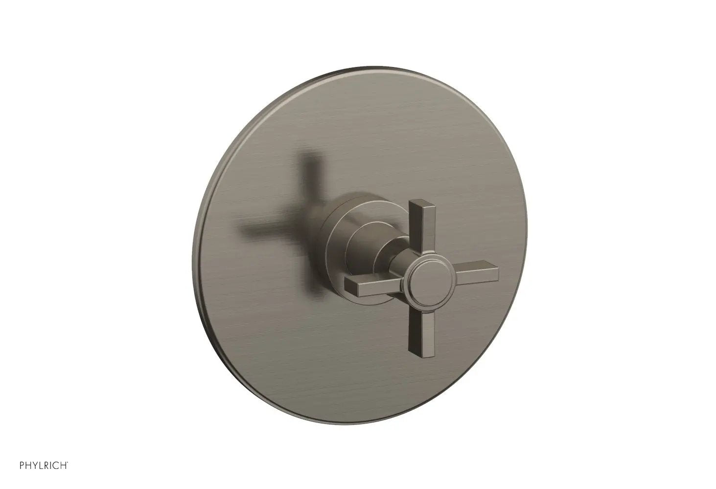 Phylrich BASIC Pressure Balance Shower Set Trim Only - Blade Cross Handle by Phylrich