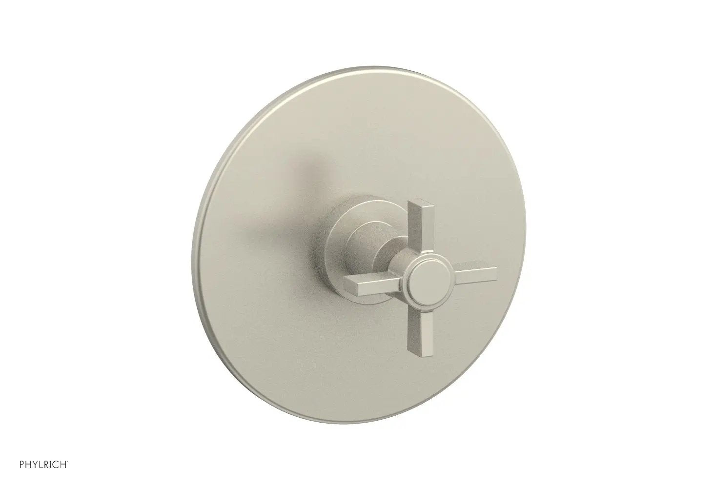 Phylrich BASIC Pressure Balance Shower Set Trim Only - Blade Cross Handle by Phylrich