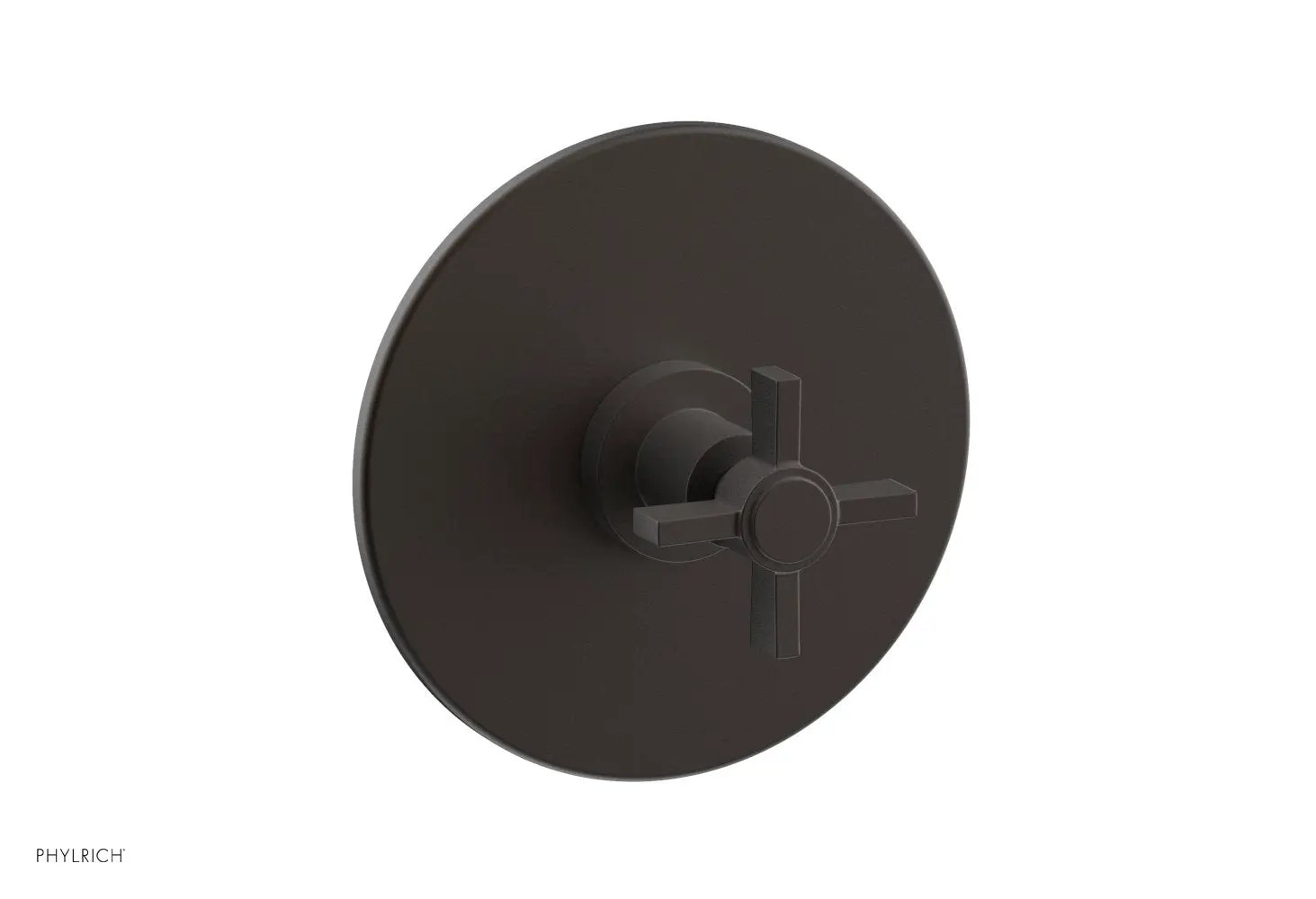 Phylrich BASIC Pressure Balance Shower Set Trim Only - Blade Cross Handle by Phylrich