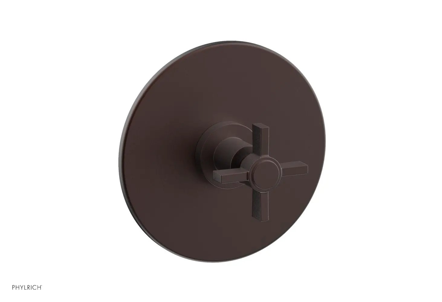 Phylrich BASIC Pressure Balance Shower Set Trim Only - Blade Cross Handle by Phylrich