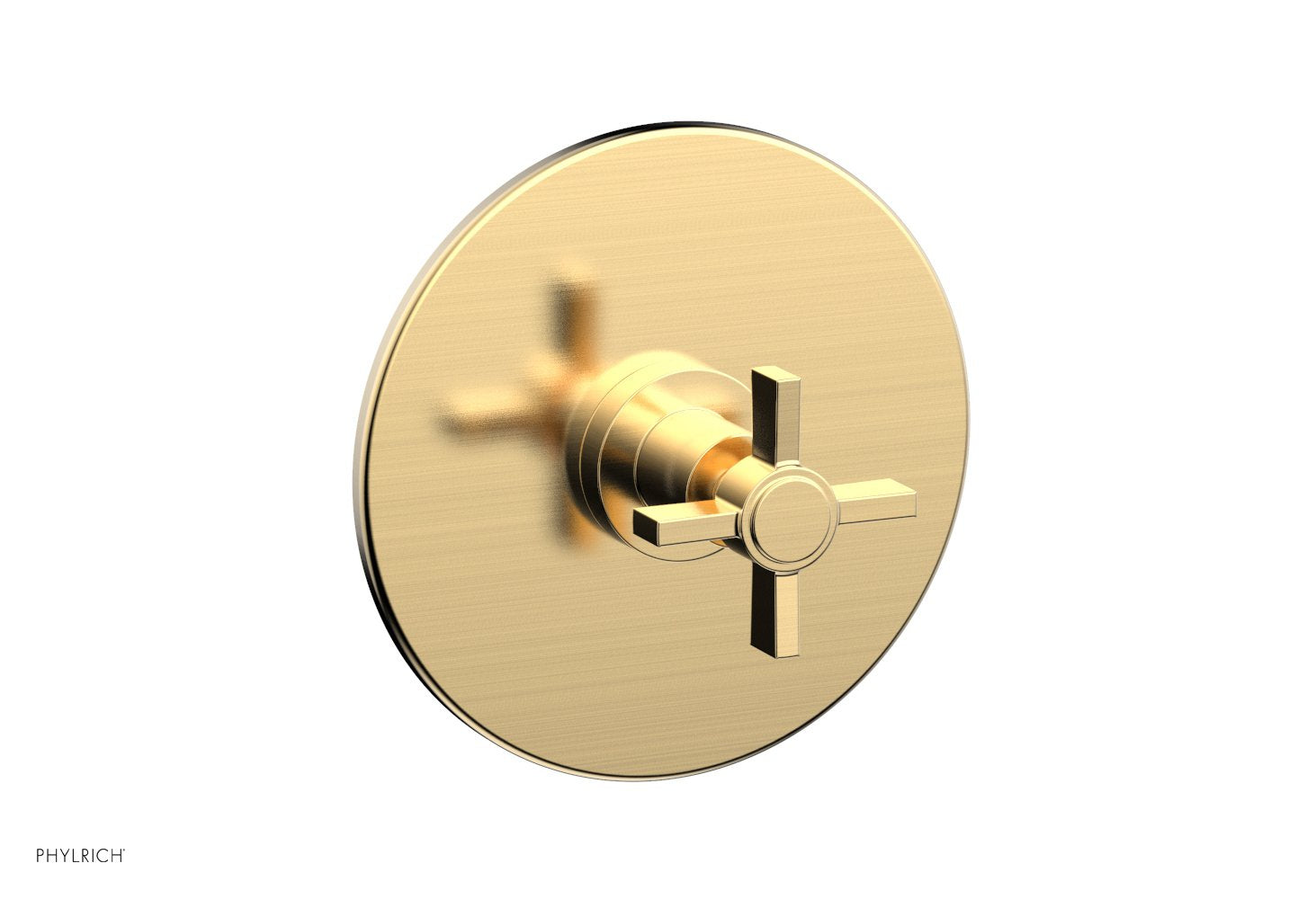 Phylrich BASIC Pressure Balance Shower Set Trim Only - Blade Cross Handle by Phylrich