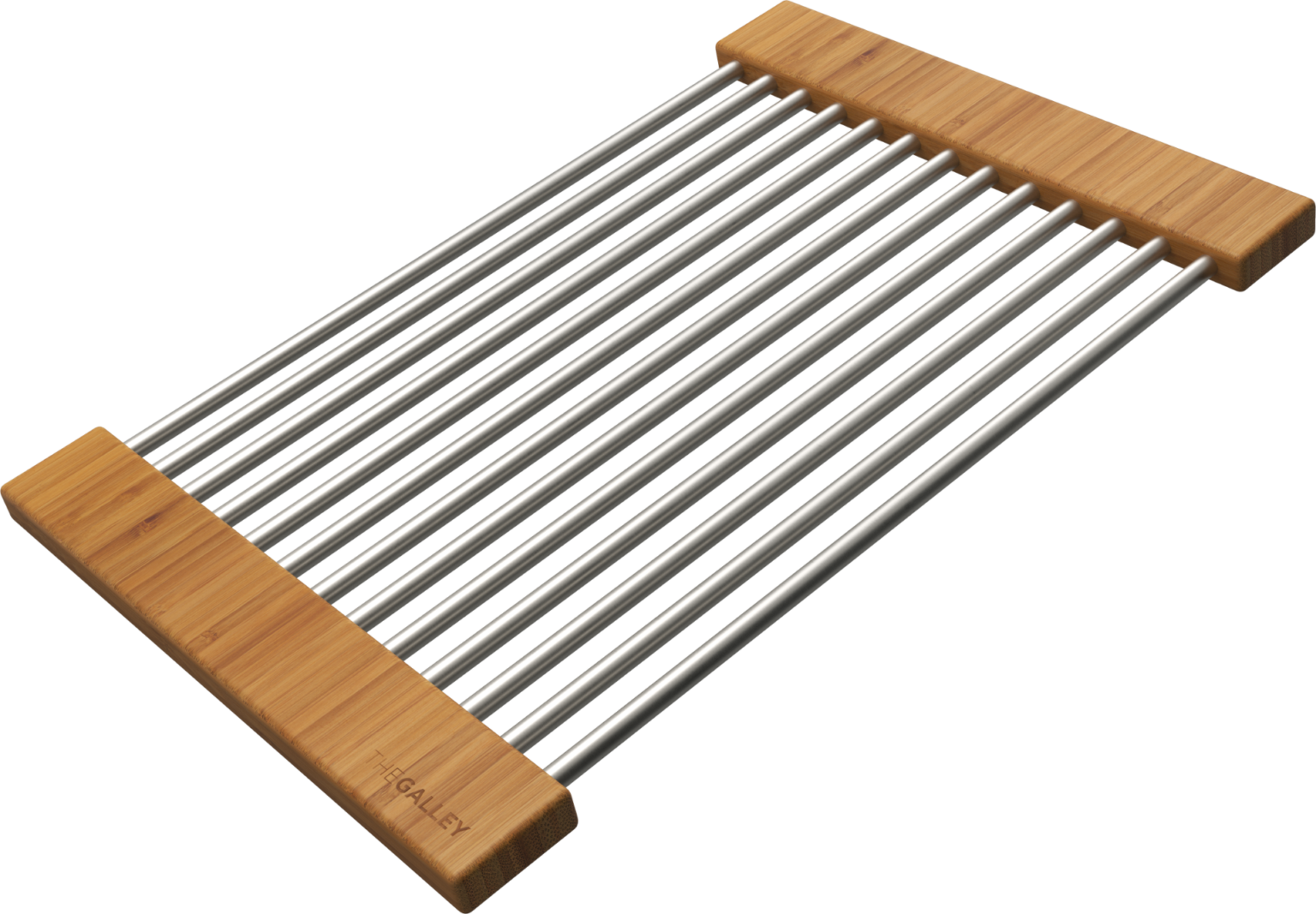 natural golden bamboo drying rack