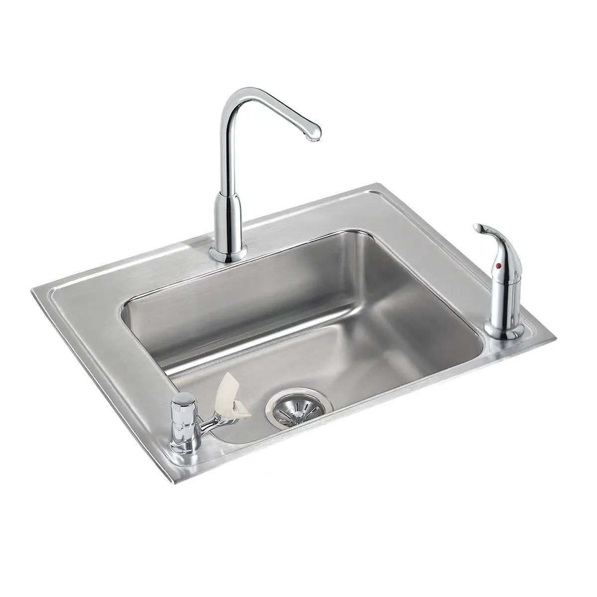 lustrous satin drop-in classroom ada sink kit