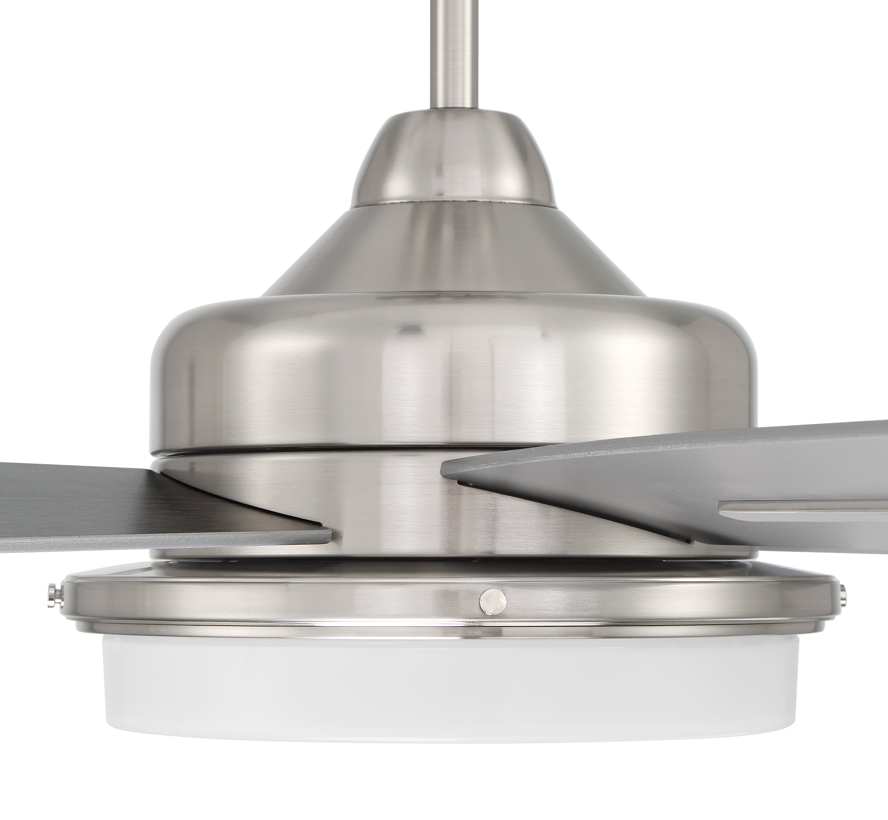 brushed polished nickel ceiling fans