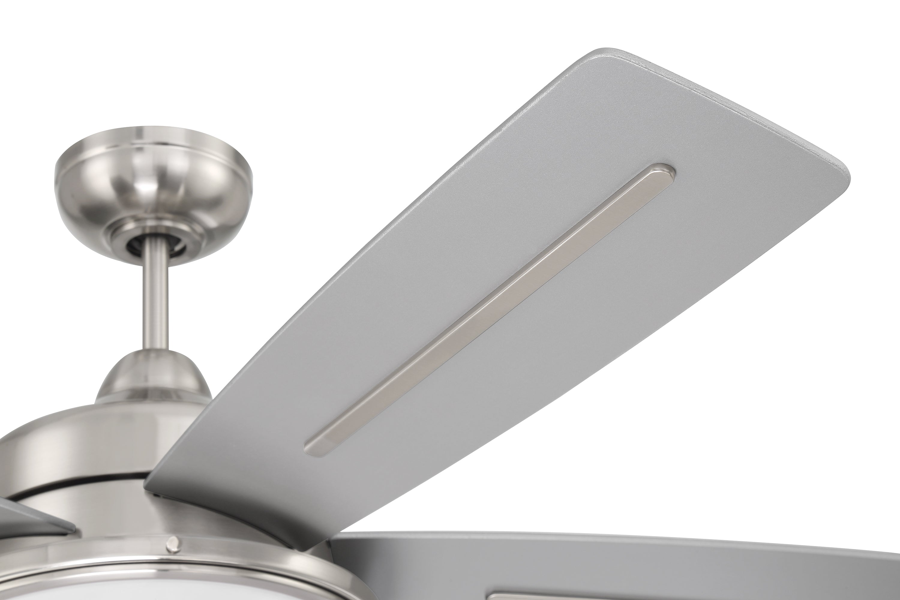 brushed polished nickel ceiling fans