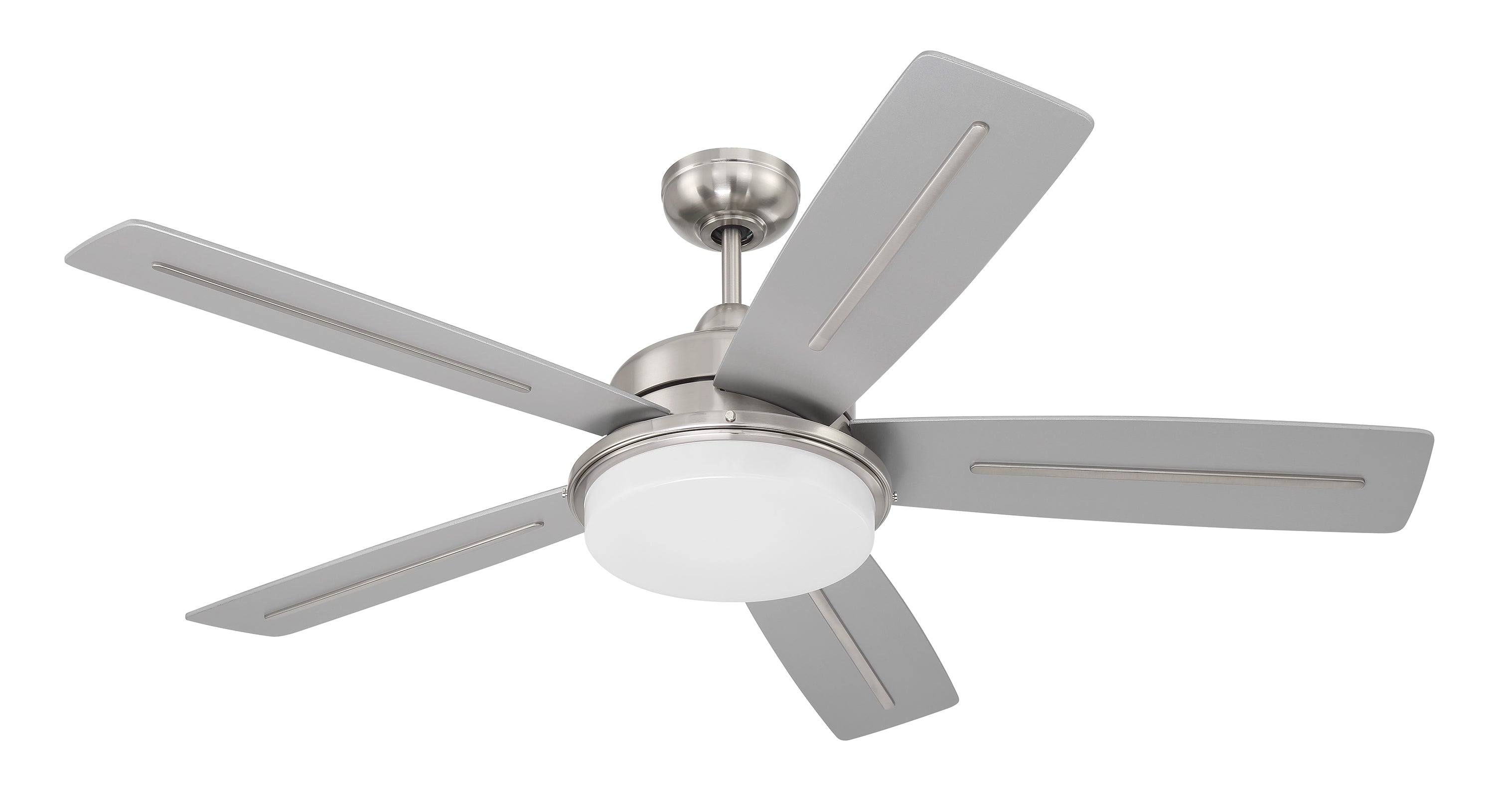 brushed polished nickel ceiling fans
