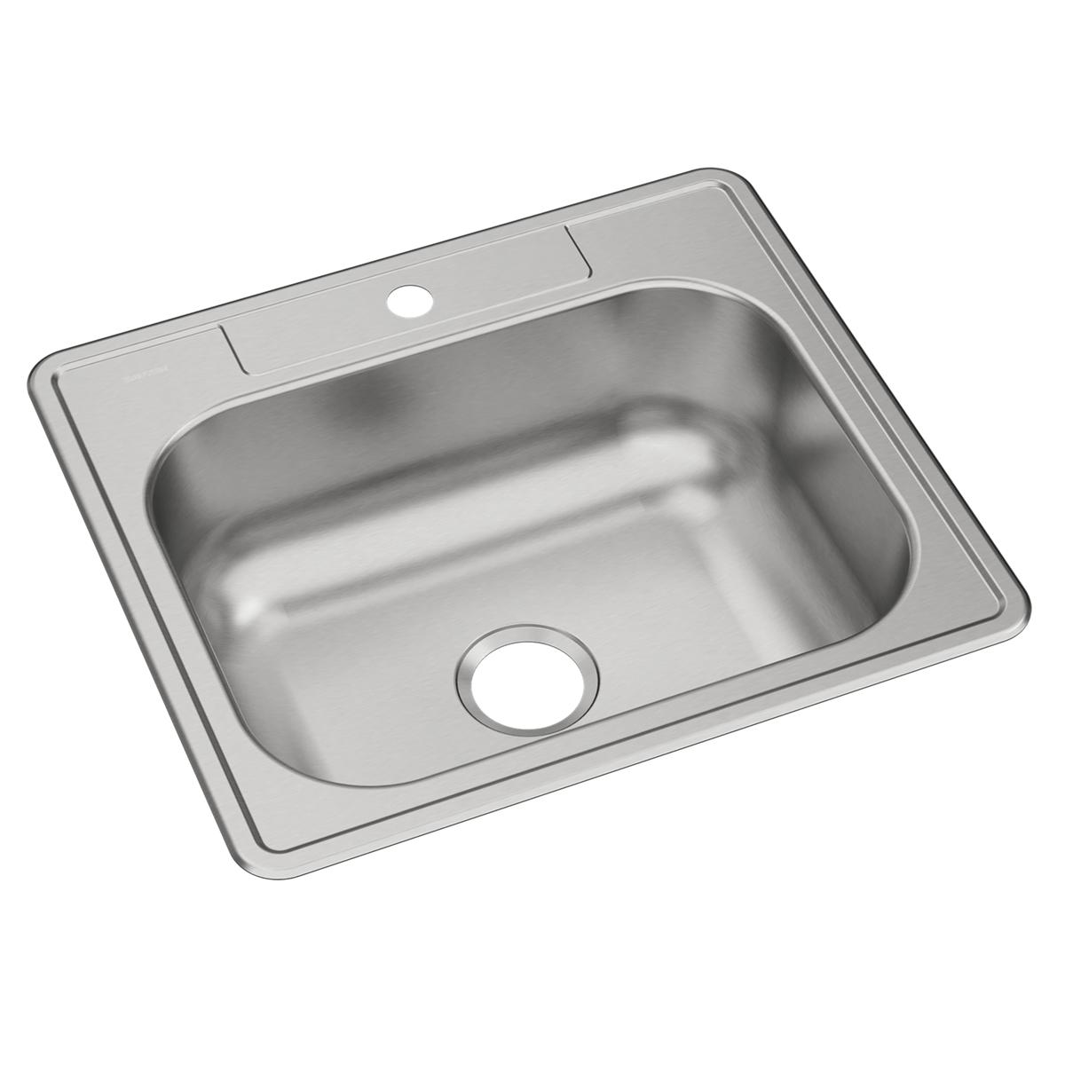 Elkay Dayton 25" x 22" x 8-1/16" Single Bowl Drop-in Sink