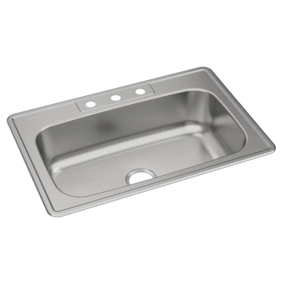 Elkay Dayton 33" x 22" x 8-1/16" Single Bowl Drop-in Sink by Elkay