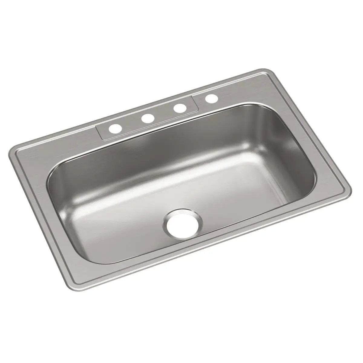 Elkay Dayton 33" x 22" x 8-1/16" Single Bowl Drop-in Sink by Elkay