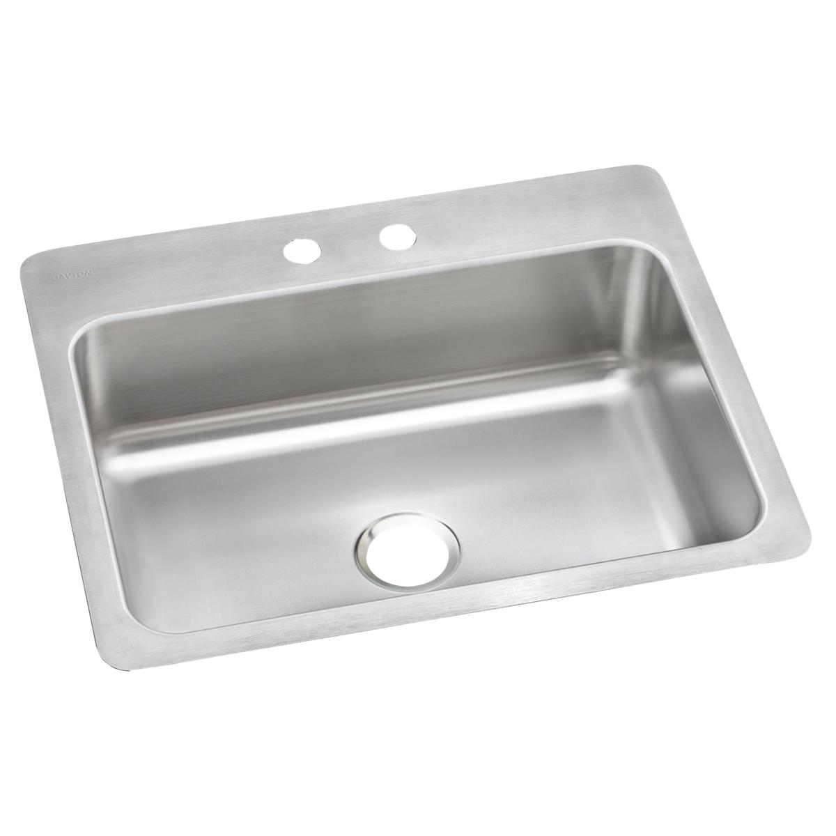 Elkay Dayton 27" x 22" x 8" Single Bowl Dual Mount Sink