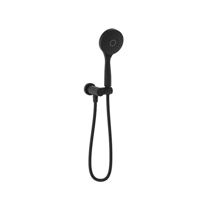 Baril Shower Components 3-Spray Anti-Limestone Hand Shower on Wall Mounted Supply Elbow by Baril