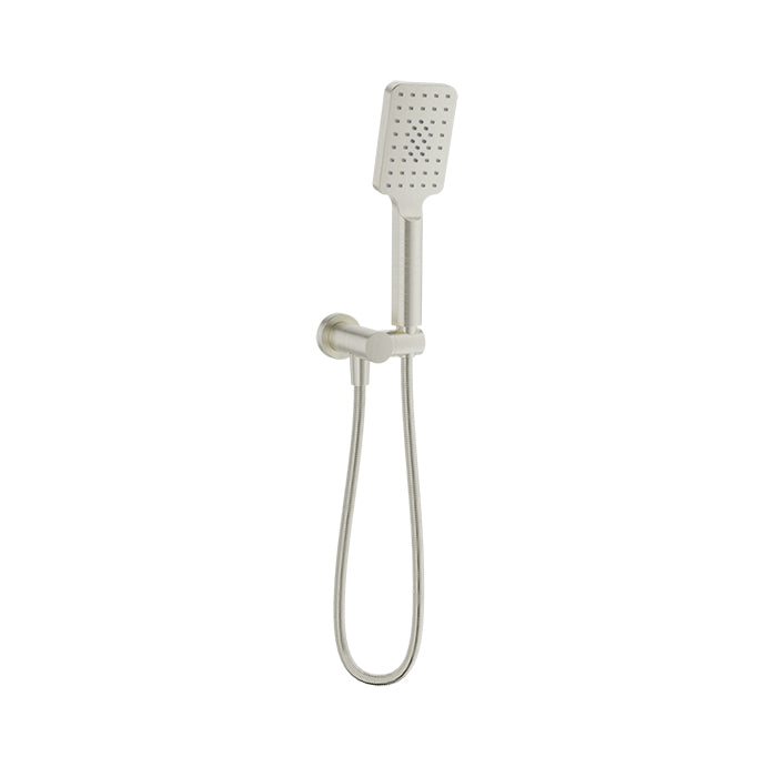 Baril Shower Components 3-Spray Anti-Limestone Hand Shower on Wall Mounted Supply Elbow