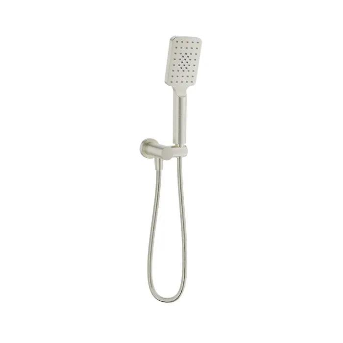 Baril Shower Components 3-Spray Anti-Limestone Hand Shower on Wall Mounted Supply Elbow by Baril