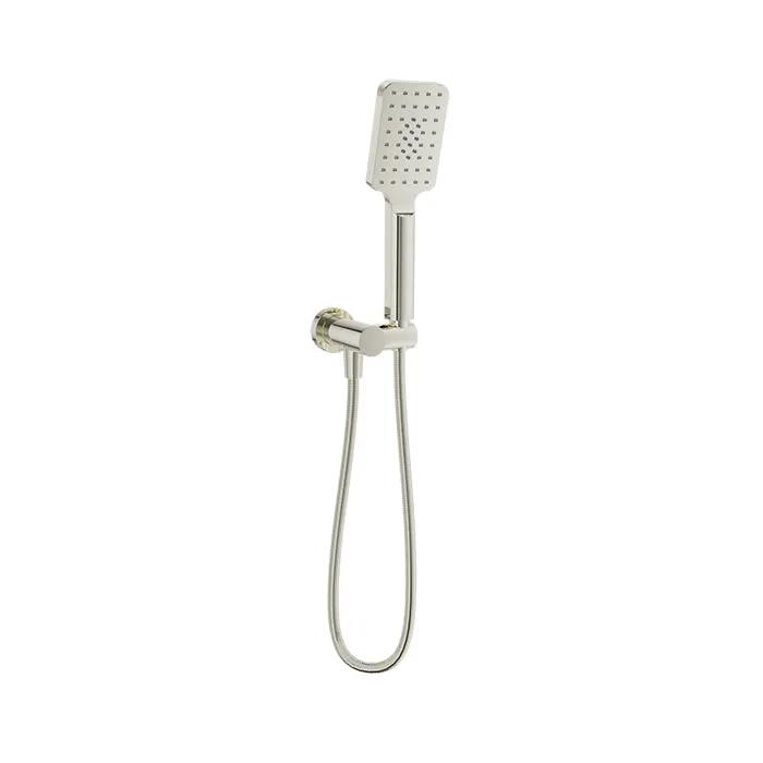 Baril Shower Components 3-Spray Anti-Limestone Hand Shower on Wall Mounted Supply Elbow by Baril