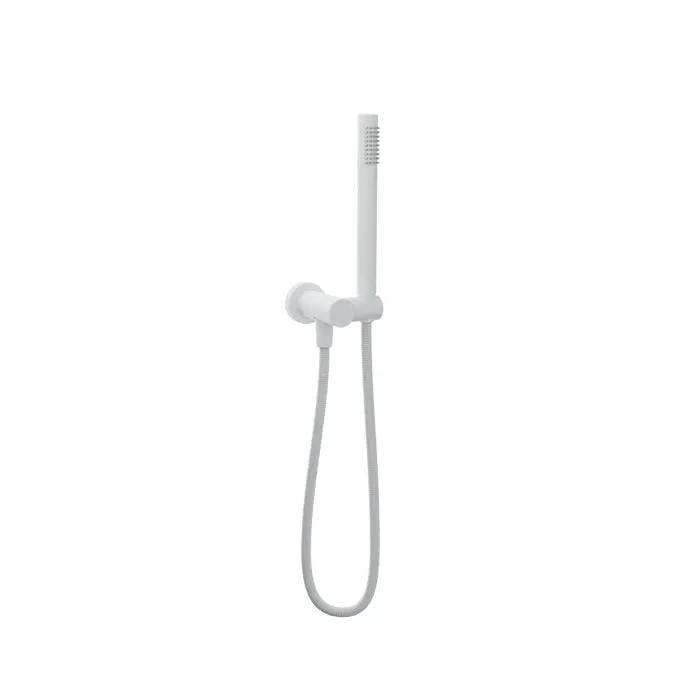 Baril Shower Components 1-Spray Anti-Limestone Hand Shower on Wall Mounted Supply Elbow by Baril