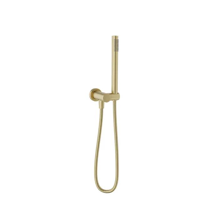 Baril Shower Components 1-Spray Anti-Limestone Hand Shower on Wall Mounted Supply Elbow by Baril