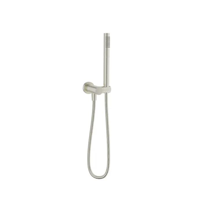 Baril Shower Components 1-Spray Anti-Limestone Hand Shower on Wall Mounted Supply Elbow by Baril