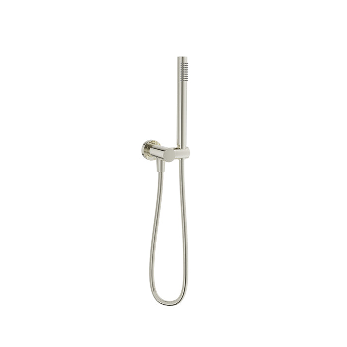 Baril Shower Components 1-Spray Anti-Limestone Hand Shower on Wall Mounted Supply Elbow