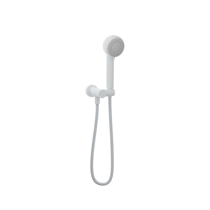 Baril Shower Components 2-Spray Anti-Limestone Hand Shower on Wall Mounted Supply Elbow
