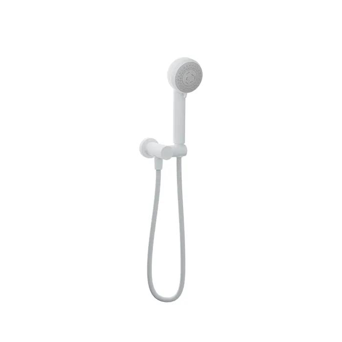 Baril Shower Components 2-Spray Anti-Limestone Hand Shower on Wall Mounted Supply Elbow by Baril