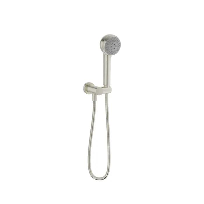 Baril Shower Components 2-Spray Anti-Limestone Hand Shower on Wall Mounted Supply Elbow by Baril