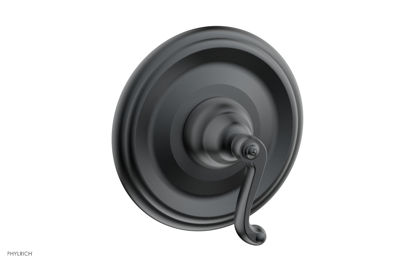 Phylrich REVERE & SAVANNAH 1/2" & 3/4" Thermostatic Shower Trim, Curved Lever Handle